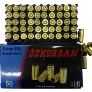 Munición Original Ozkursan 9mm Deportiva